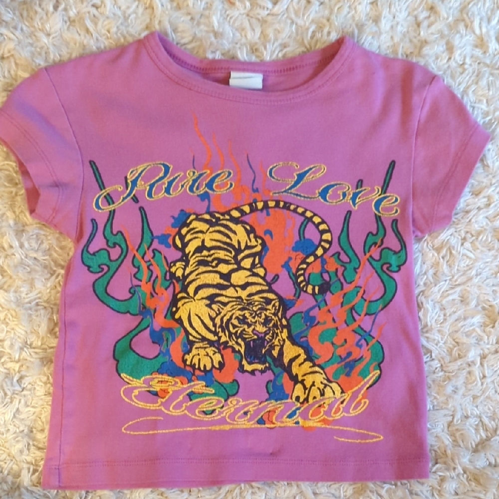 Kids Purple Graphic Tee